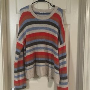 Madewell Multicolor Striped Sweater Size XL
